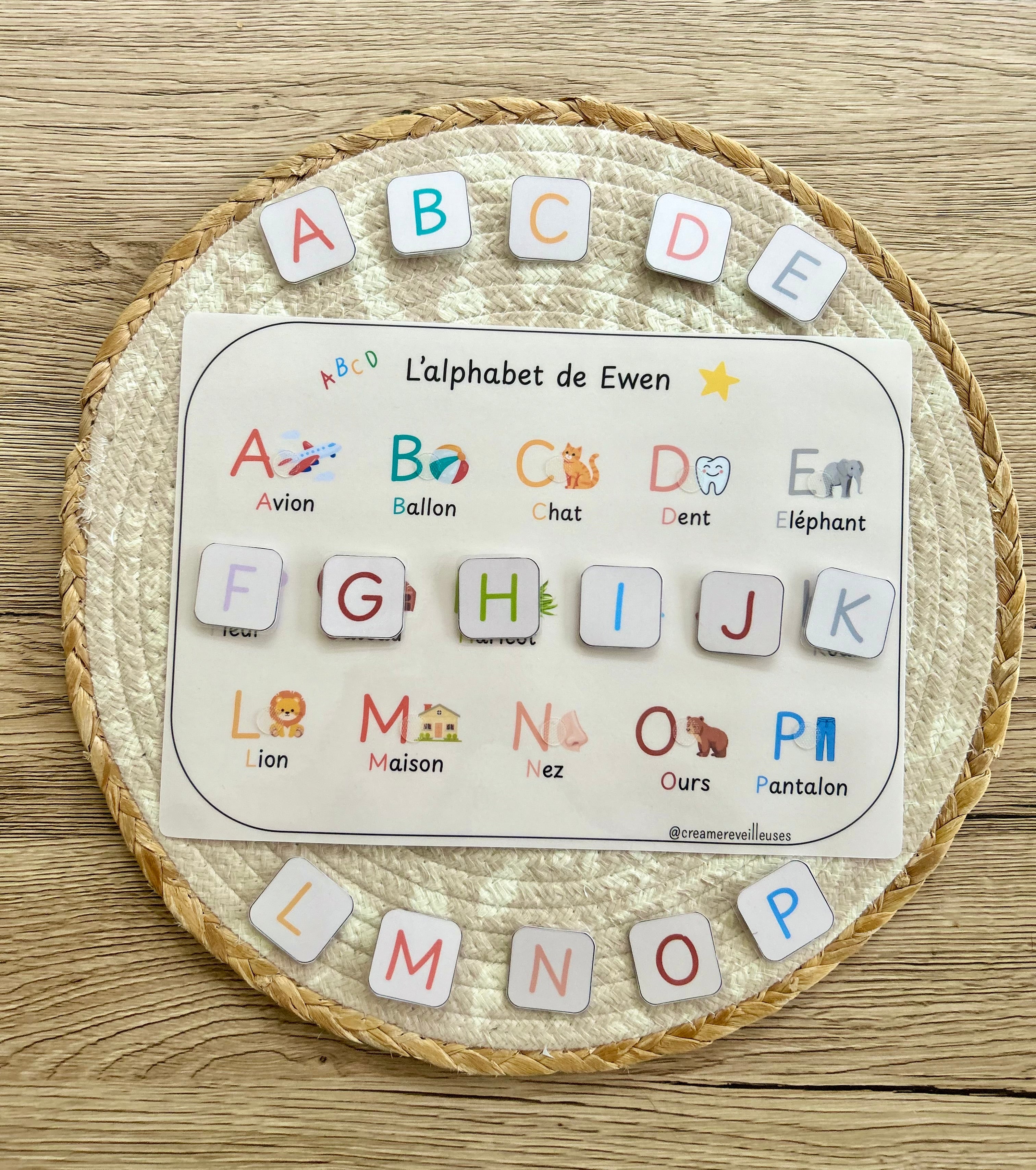 SUPPORT ALPHABET