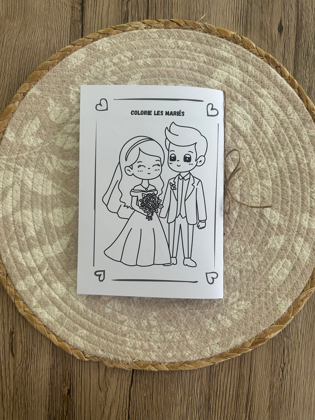 LIVRET ENFANT MARIAGE