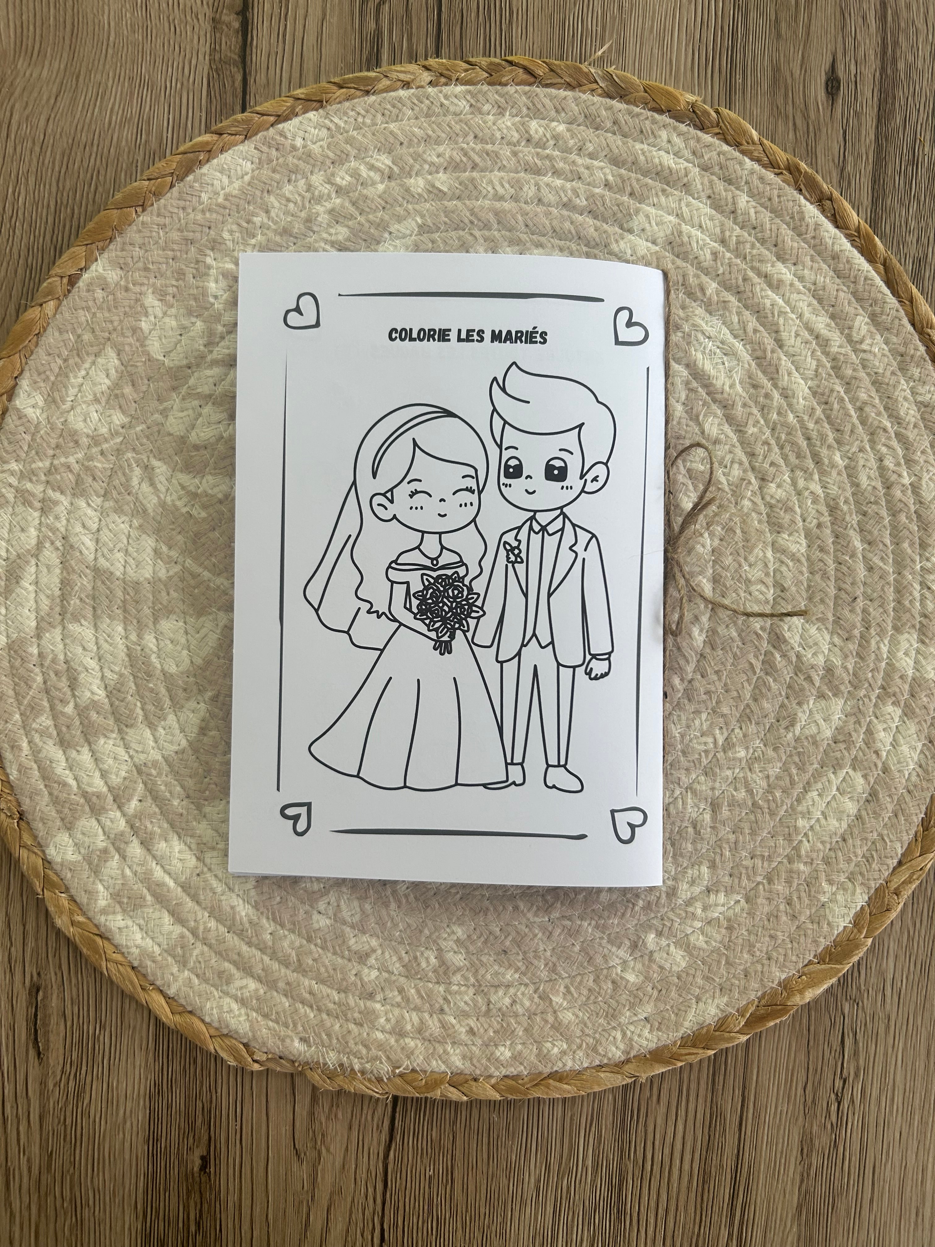 LIVRET ENFANT MARIAGE