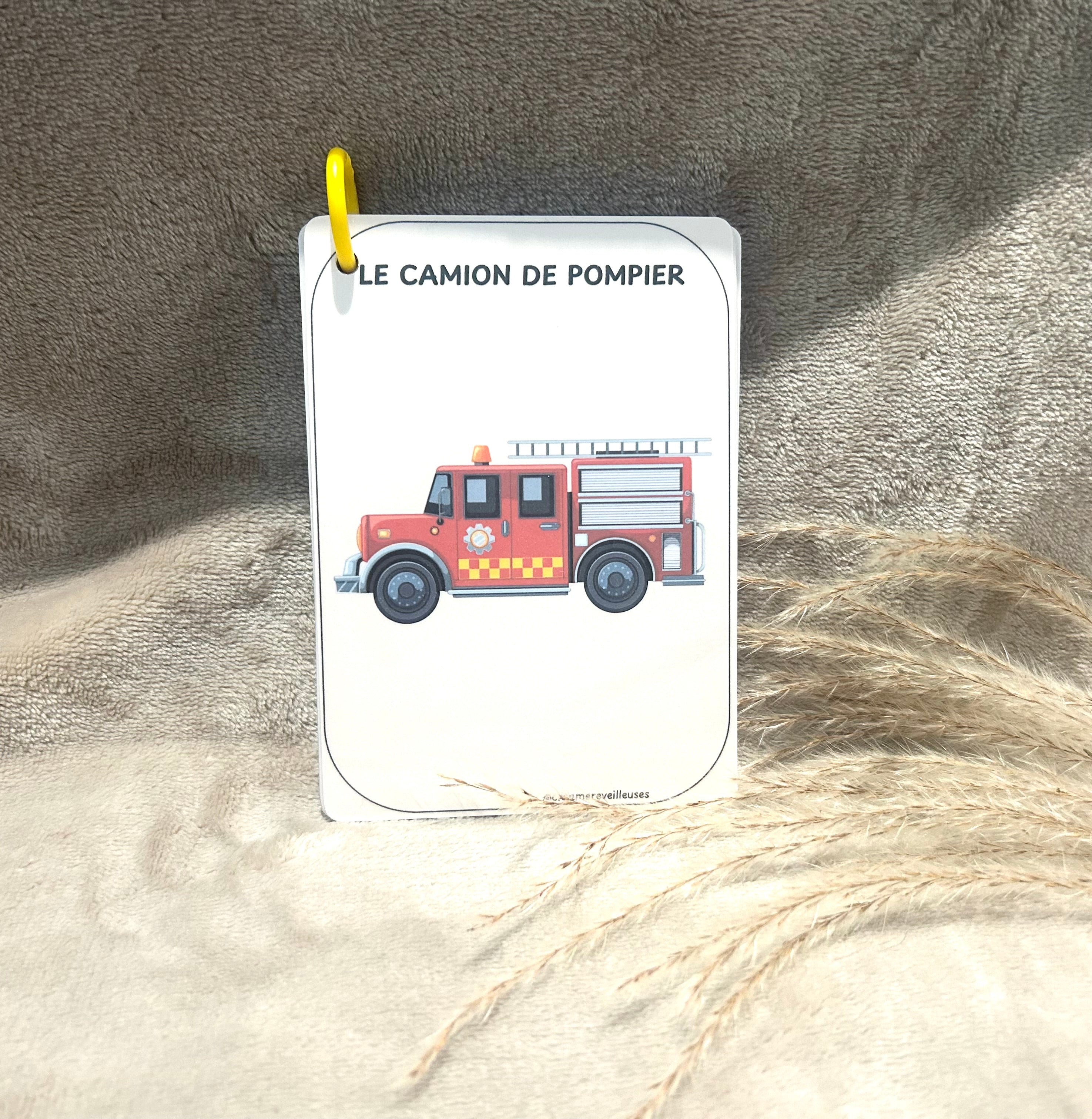 Cartes éducatives véhicules