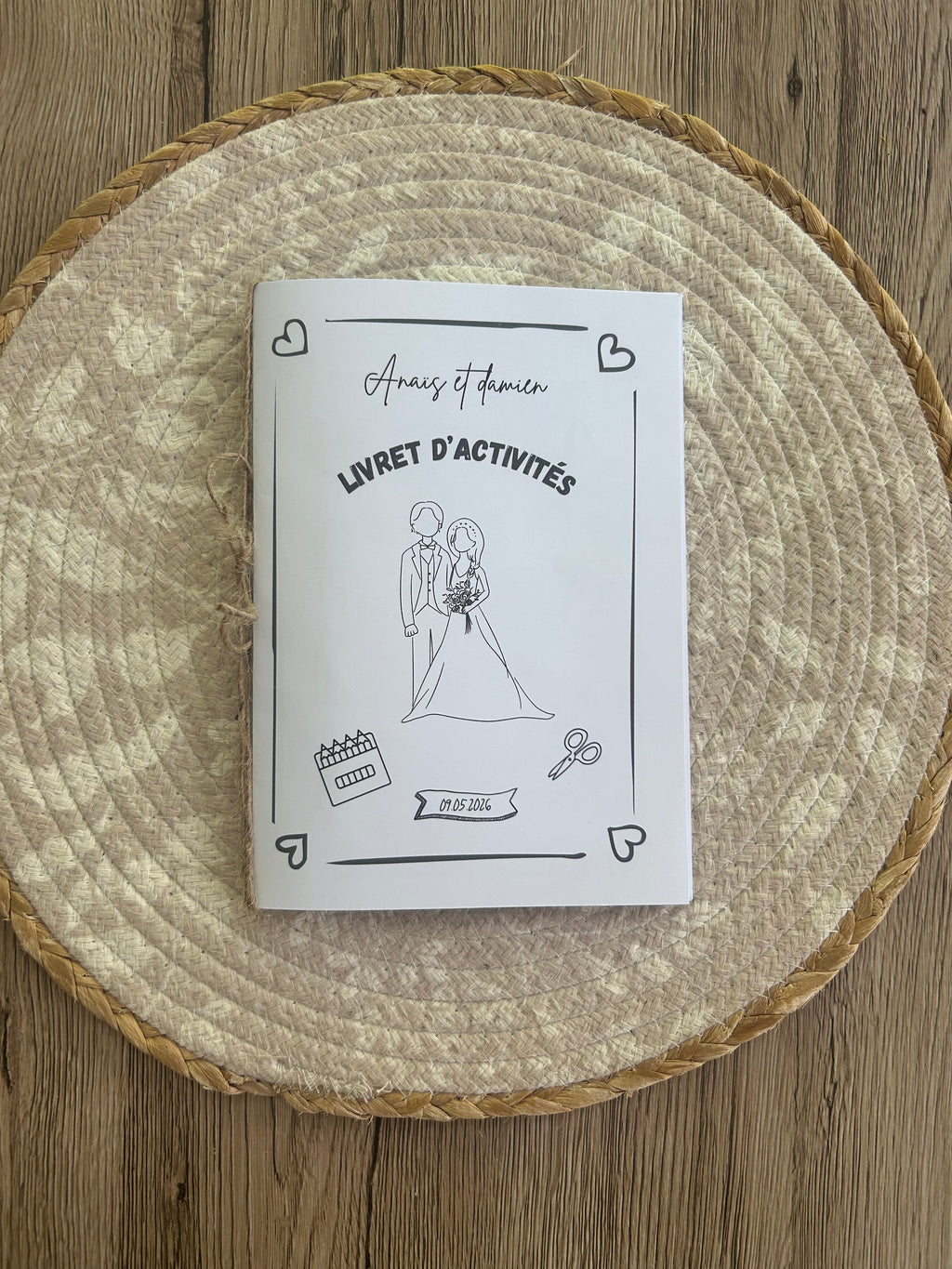 LIVRET ENFANT MARIAGE