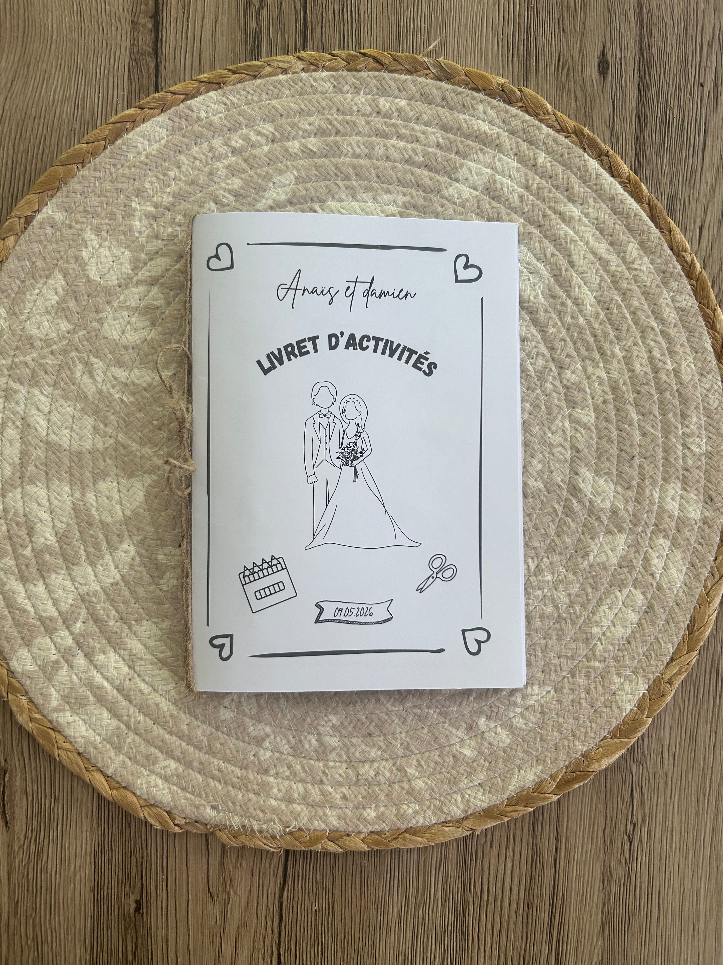 LIVRET ENFANT MARIAGE